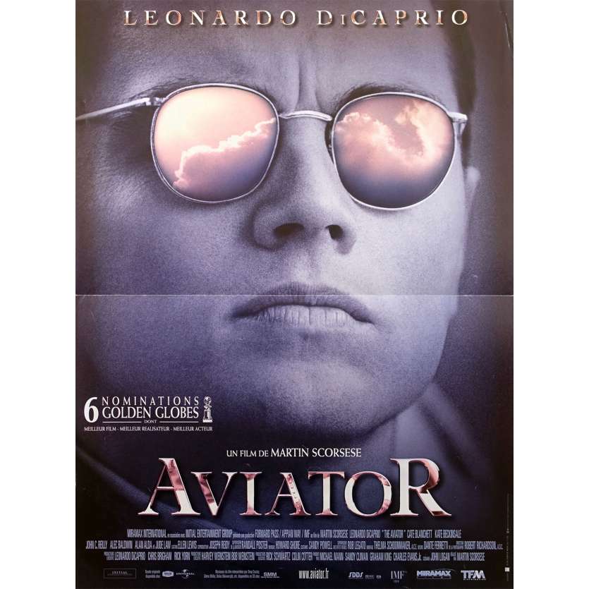 AVIATOR Original Movie Poster - 15x21 in. - 2004 - Martin Scorsese, Leonardo DiCaprio