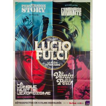 LUCIO FULCI LE POETE DU MACABRE Original Movie Poster - 47x63 in. - 2019 - Lucio Fulci, Florinda Bolkan LUCIO FULCI LE POETE DU MACABRE Original Movie Poster - 47x63 in. - 2019 - Lucio Fulci, Florinda Bolkan