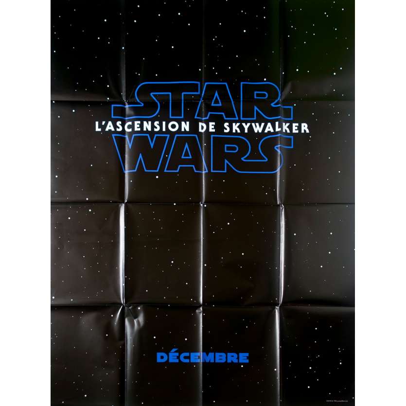 STAR WARS - L'ASCENSION DE SKYWALKER 9 VIII Affiche de film - 120x160 cm. - 2019 - Daisy Ridley, J.J. Abrams