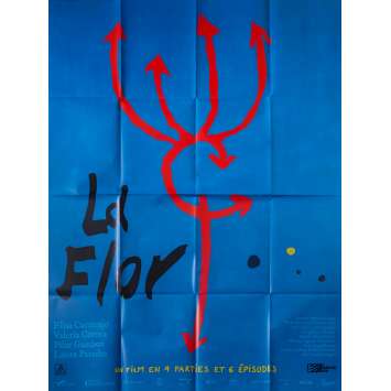 LA FLOR Affiche de film - 120x160 cm. - 2019 - Elisa Carricajo, Mariano Llinás