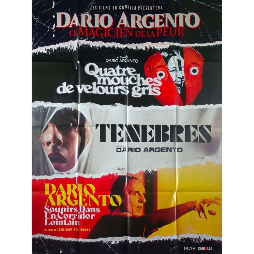 DARIO ARGENTO LE MAGICIEN DE LA PEUR Original Movie Poster - 47x63 in. - 2019 - Dario Argento, Daria Nicolodi
