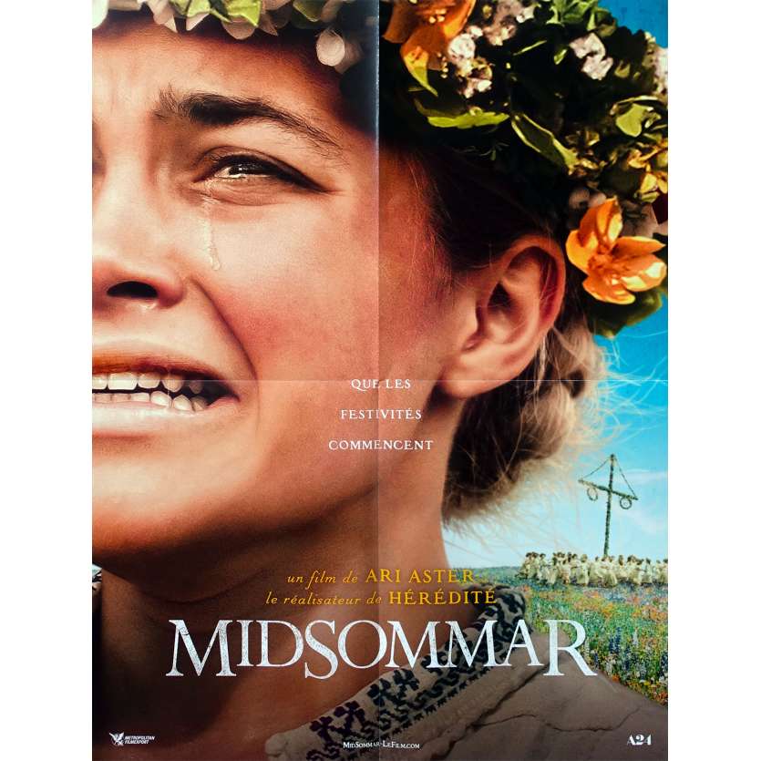MIDSOMMAR Affiche de film - 40x60 cm. - 2019 - Florence Pugh, Ari Aster