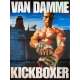 KICKBOXER Original Movie Poster  - 47x63 in. - 1989 - Mark DiSalle, Jean-Claude Van Damme