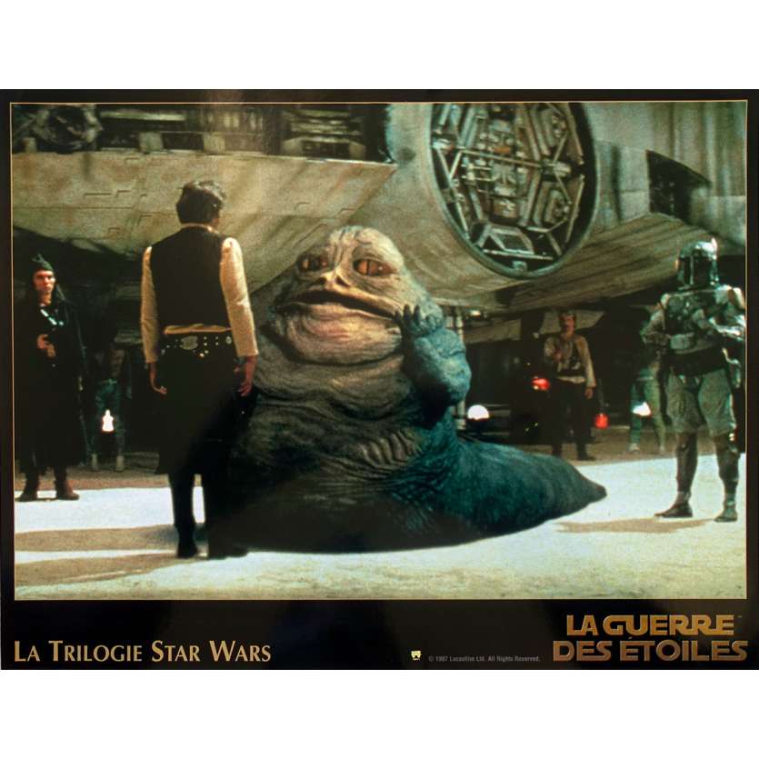 STAR WARS TRILOGY Lobby Card N05 - 10x12 in. - 1997 - George Lucas, Harrison Ford, Carrie Fisher