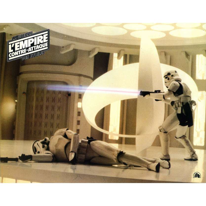 STAR WARS - EMPIRE STRIKES BACK Lobby Card N11 - 9x12 in. - 1980 - George Lucas, Harrison Ford