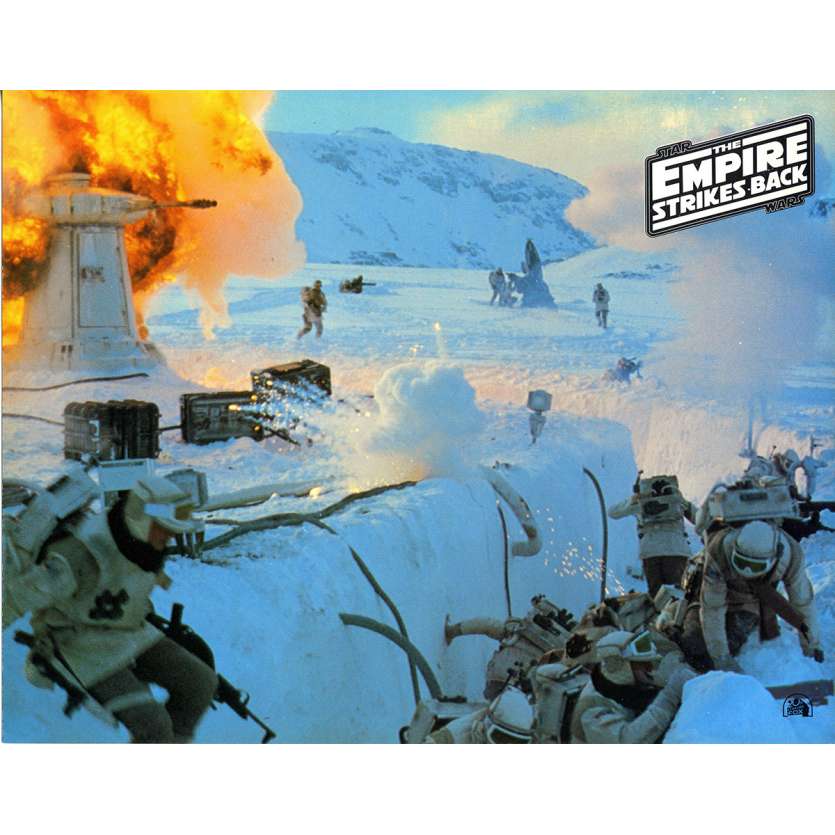 STAR WARS - L'EMPIRE CONTRE ATTAQUE Photo de film N08 - EN - 21x30 cm. - 1980 - Harrison Ford, George Lucas