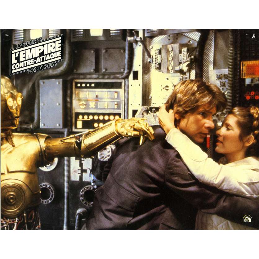 STAR WARS - EMPIRE STRIKES BACK Lobby Card N12 - 9x12 in. - 1980 - George Lucas, Harrison Ford