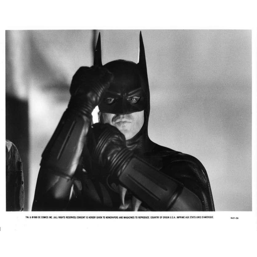 BATMAN Photo de presse N18 - 20x25 cm. - 1989 - Jack Nicholson, Tim Burton