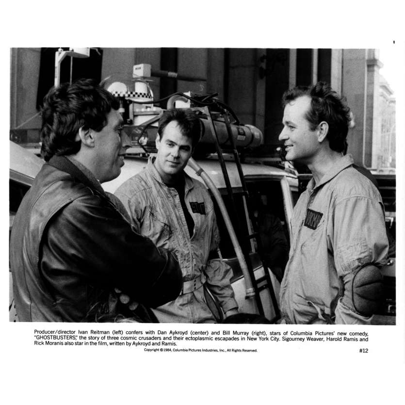 GHOSTBUSTERS Photo de presse N12 - 20x25 cm. - 1984 - Bill Murray, Dan Aykroyd,  Ivan Reitman