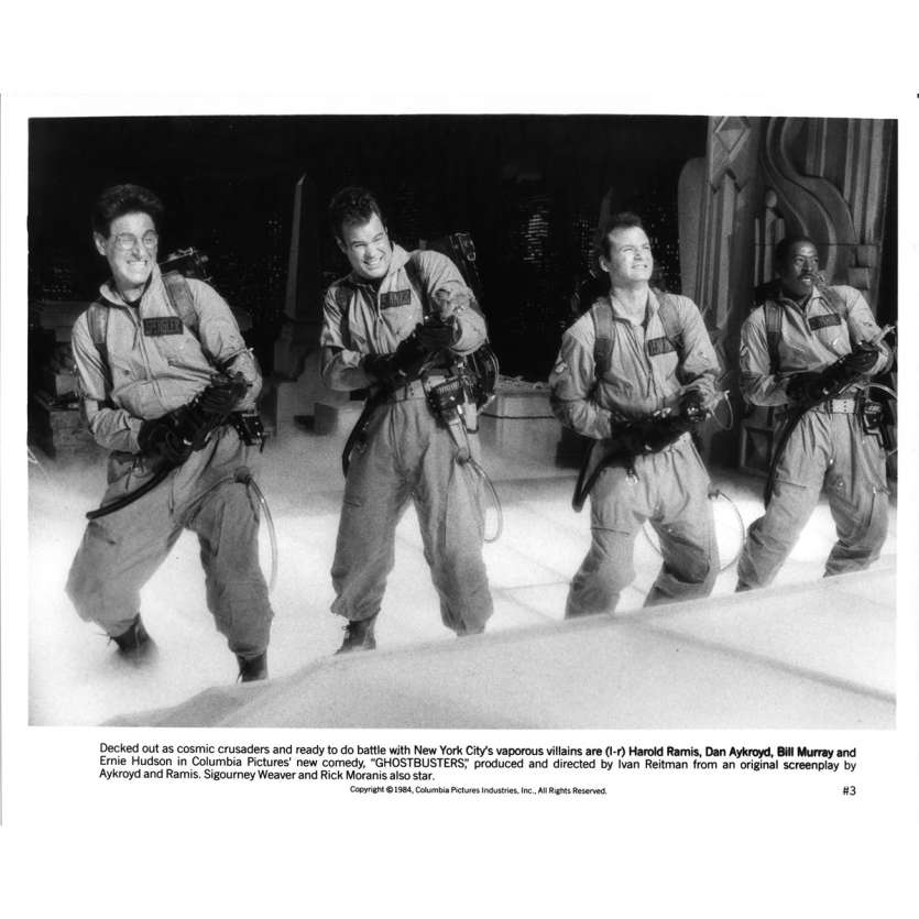 GHOSTBUSTERS Movie Still N03 - 8x10 in. - 1984 -  Ivan Reitman, Bill Murray, Dan Aykroyd