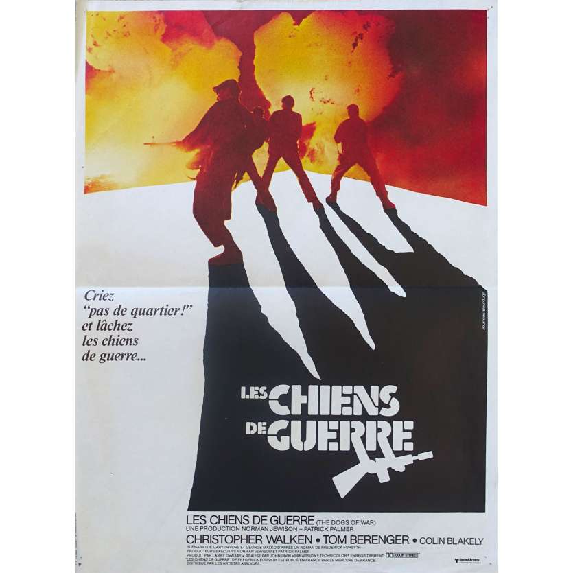 DOG OF WAR French Movie Poster 15x21 '81 Christopher Walken, Norman Jewinson