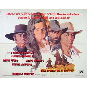 ONCE UPON A TIME IN THE WEST Original Movie Poster - 21x28 in. - 1968 - Sergio Leone, Henry Fonda ONCE UPON A TIME IN THE WEST Original Movie Poster - 21x28 in. - 1968 - Sergio Leone, Henry Fonda