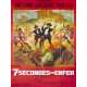 7 SECONDES EN ENFER Affiche de film  - 120x160 cm. - 1967 - James Garner, John Sturges
