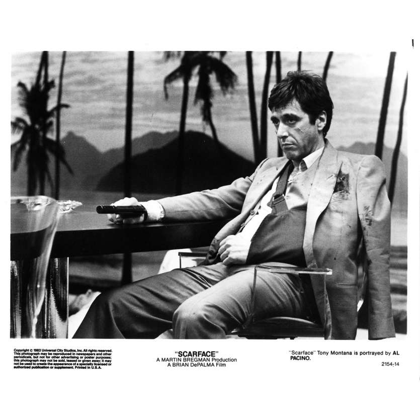 SCARFACE Photo de presse 2154-14 - 20x25 cm. - 1983 - Al Pacino, Brian de Palma