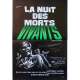 LA NUIT DES MORTS VIVANTS Affiche de film - 40x60 cm. - 1968 - Duane Jones, George A. Romero