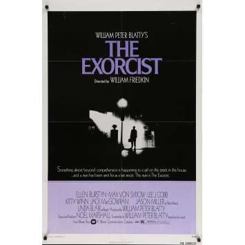 L'EXORCISTE Affiche de film - 69x104 cm. - 1974 - Max Von Sidow, William Friedkin L'EXORCISTE Affiche de film - 69x104 cm. - 1974 - Max Von Sidow, William Friedkin