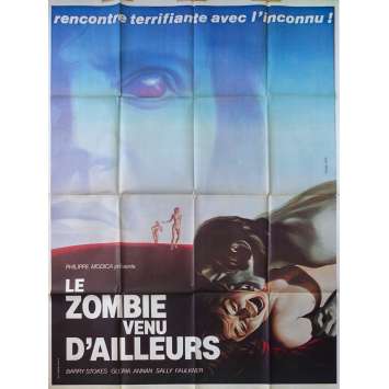 LE ZOMBIE VENU D'AILLEURS Affiche de film - 120x160 cm. - 1977 - Barry Stokes, Norman J. Warren