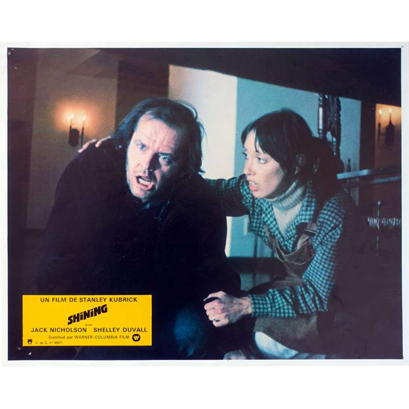 THE SHINING Original Lobby Card N04 - 9x12 in. - 1980 - Stanley Kubrick, Jack Nicholson