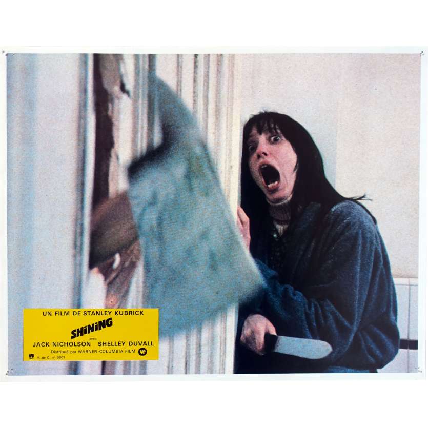 THE SHINING Original Lobby Card N03 - 9x12 in. - 1980 - Stanley Kubrick, Jack Nicholson