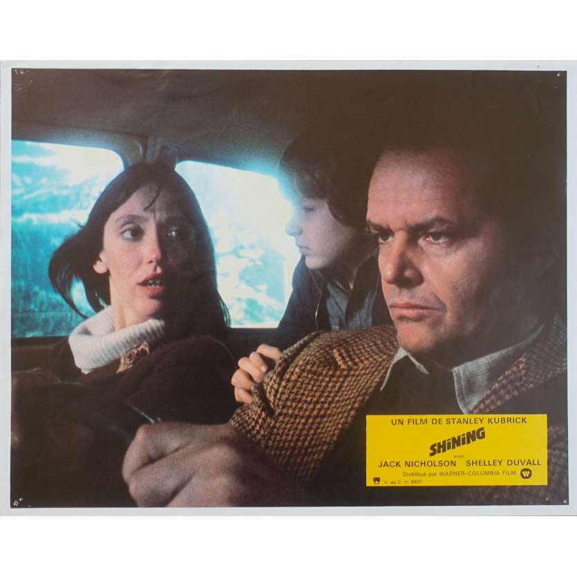 THE SHINING Original Lobby Card N01 - 9x12 in. - 1980 - Stanley Kubrick, Jack Nicholson