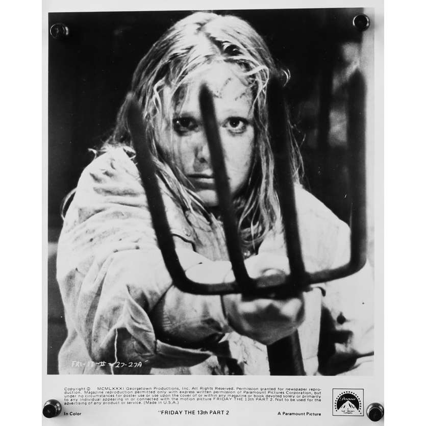 VENDREDI 13 - LE TUEUR DU VENDREDI Photo de presse N27 - 20x25 cm. - 1981 - Betsy Palmer, Steve Miner