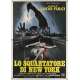 THE NEW YORK RIPPER Original Movie Poster - 39x55 in. - 1982 - Lucio Fulci, Jack Hedley