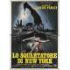 THE NEW YORK RIPPER Original Movie Poster  - 39x55 in. - 1982 - Lucio Fulci, Jack Hedley