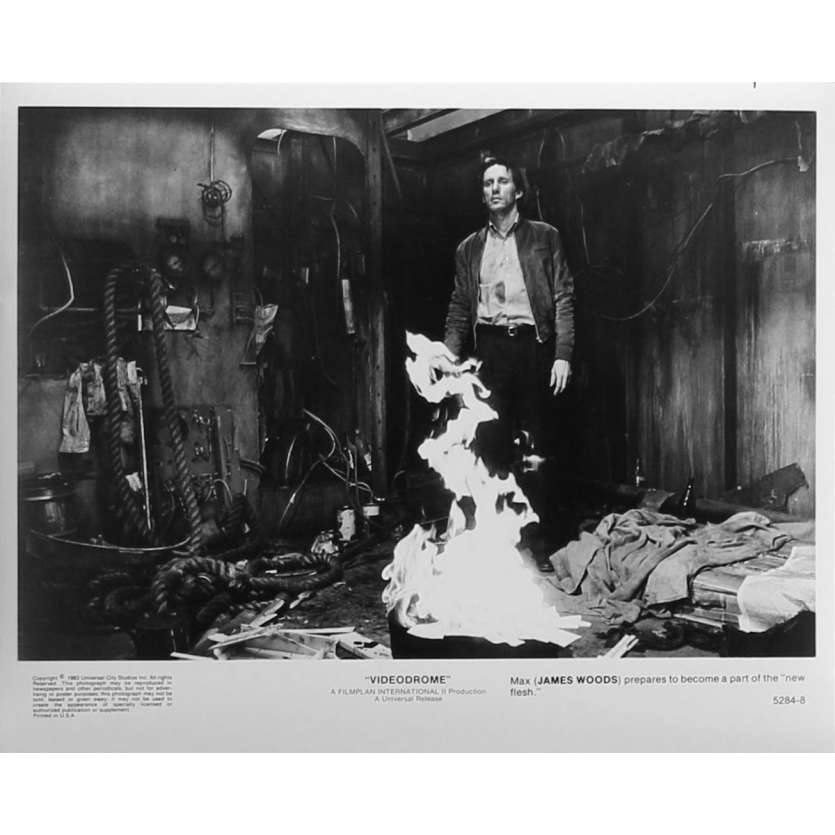 VIDEODROME Original Movie Still N08 - 8x10 in. - 1983 - David Cronenberg, James Woods