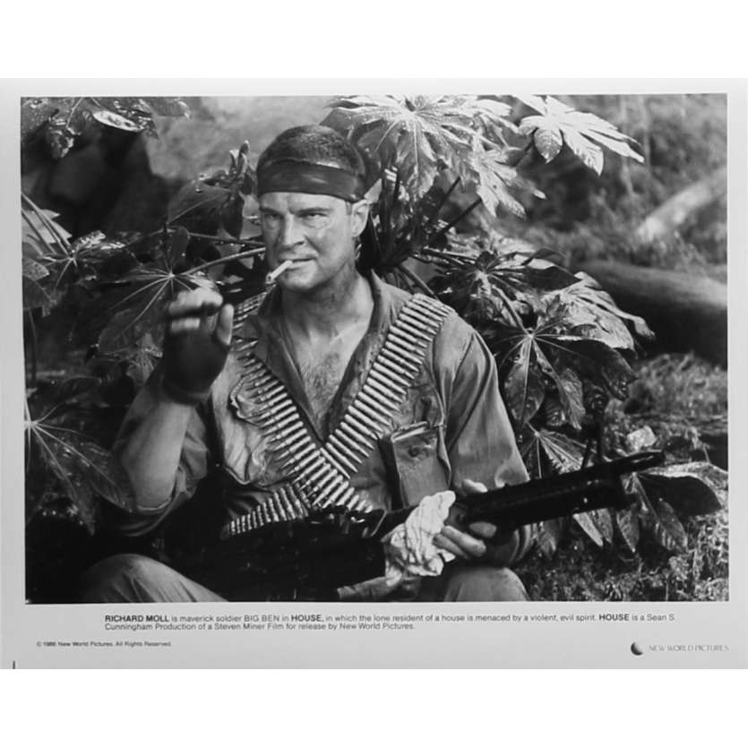 HOUSE Photo de presse N05 - 20x25 cm. - 1984 - William Katt, Steve Miner