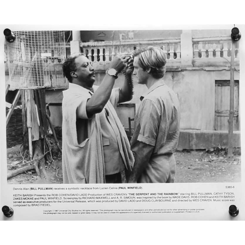 L'EMPRISE DES TENEBRES Photo de presse N06 - 20x25 cm. - 1988 - Bill Pullman, Wes Craven