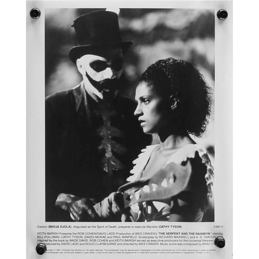 THE SERPENT AND THE RAINBOW Original Movie Still N05 - 8x10 in. - 1988 - Wes Craven, Bill Pullman