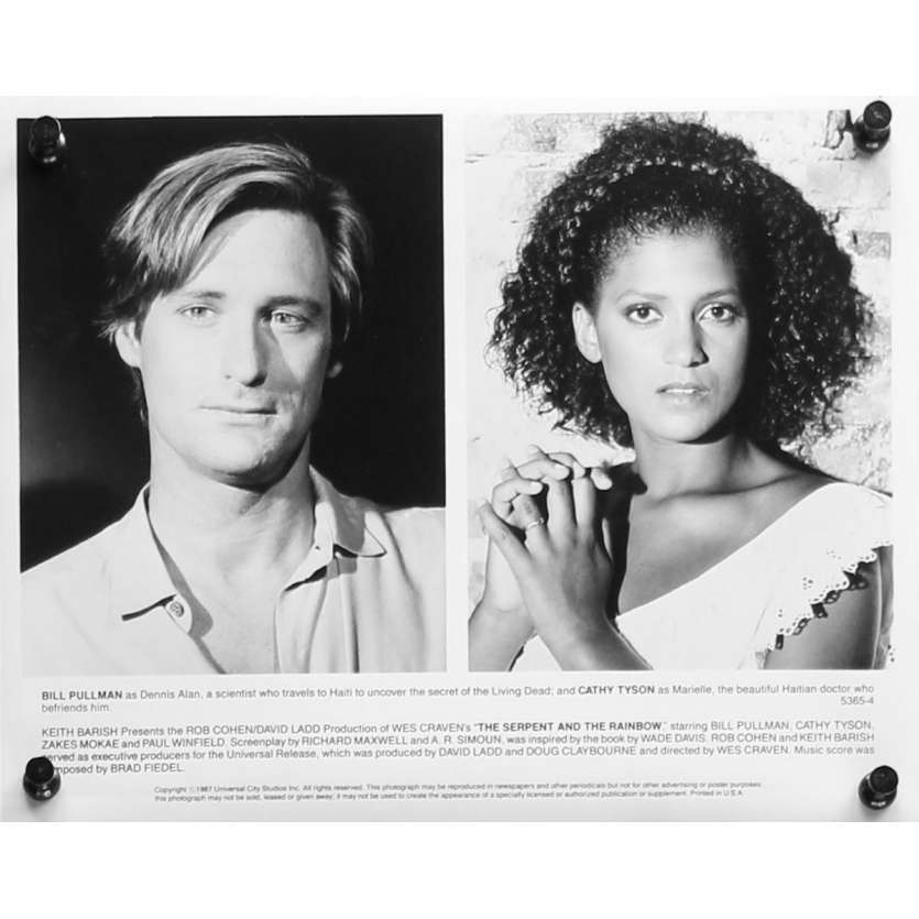 L'EMPRISE DES TENEBRES Photo de presse N04 - 20x25 cm. - 1988 - Bill Pullman, Wes Craven