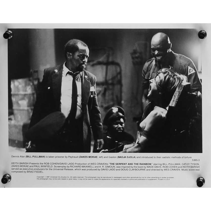 THE SERPENT AND THE RAINBOW Original Movie Still N03 - 8x10 in. - 1988 - Wes Craven, Bill Pullman