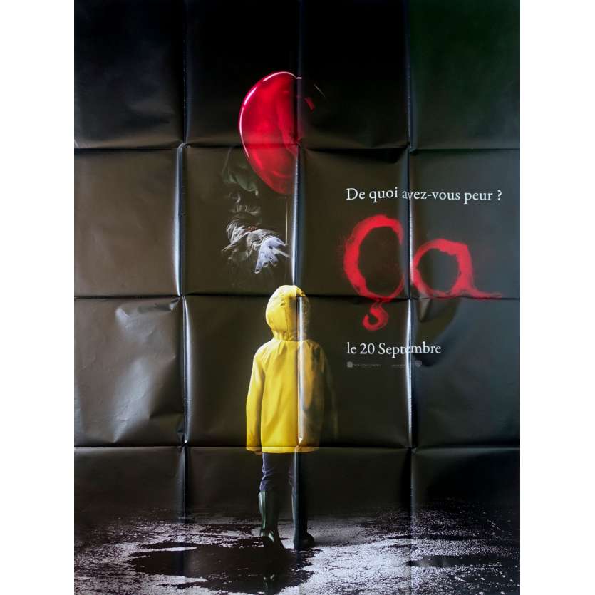 IT Original Movie Poster  - 47x63 in. - 2017 - Andy Muschietti, Bill Skarsgård