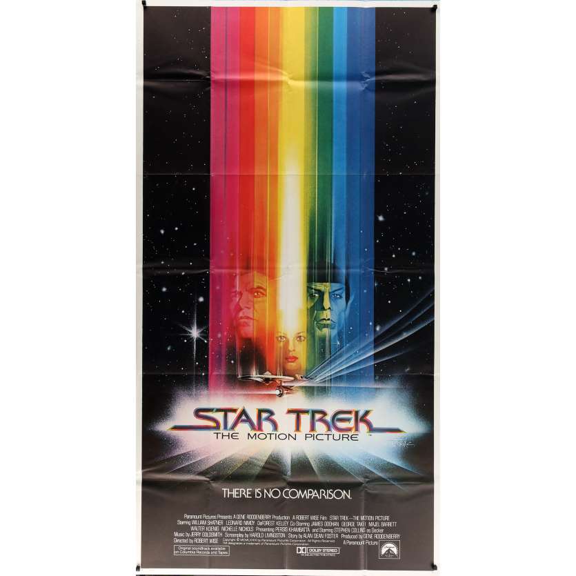 Los Angeles New Free Shipping Mall STAR TREK Original Movie Poster - Wis Robert 41x81 in. 1979