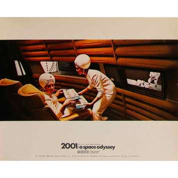 2001 A SPACE ODYSSEY Original Lobby Card Cinerama N07 - 8x10 in. - 1968 - Stanley Kubrick, Keir Dullea 2001 A SPACE ODYSSEY Original Lobby Card Cinerama N07 - 8x10 in. - 1968 - Stanley Kubrick, Keir Dullea