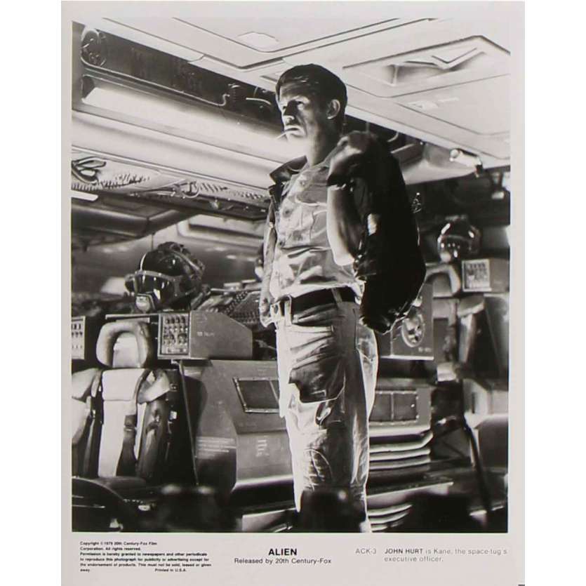 ALIEN Photo de presse ACK-3 - 20x25 cm. - 1979 - Sigourney Weaver, Ridley Scott