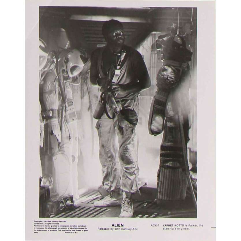 ALIEN Photo de presse ACK-7 - 20x25 cm. - 1979 - Sigourney Weaver, Ridley Scott