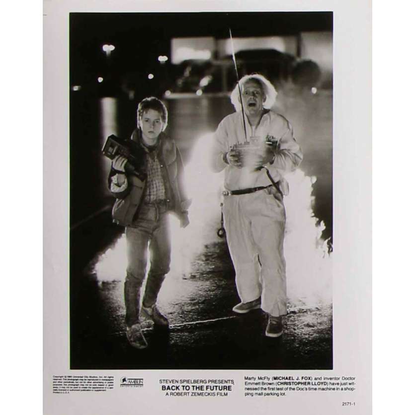 BACK TO THE FUTURE Original Movie Still 2171-1 - 8x10 in. - 1985 - Robert Zemeckis, Michael J. Fox