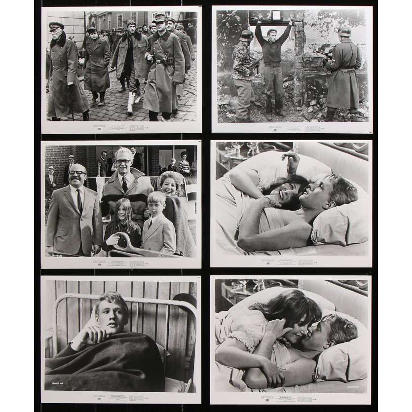 ABATTOIR 5 Photos de presse x6 - Jeu A - 20x25 cm. - 1972 - Michael Sacks, George Roy Hill