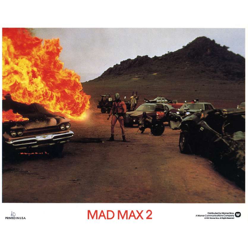 MAD MAX 2: THE ROAD WARRIOR Original Lobby Card N10 - 8x10 in. - 1982 - George Miller, Mel Gibson