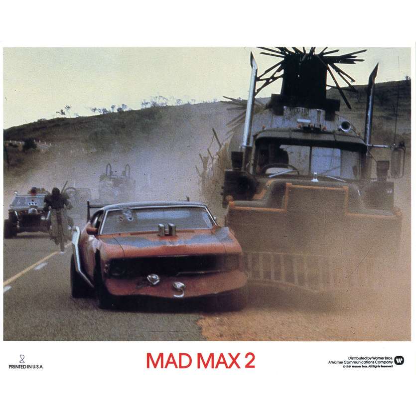 MAD MAX 2: THE ROAD WARRIOR Original Lobby Card N08 - 8x10 in. - 1982 - George Miller, Mel Gibson