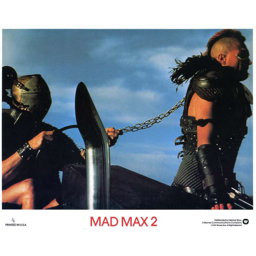 MAD MAX 2: THE ROAD WARRIOR Original Lobby Card N04 - 8x10 in. - 1982 - George Miller, Mel Gibson