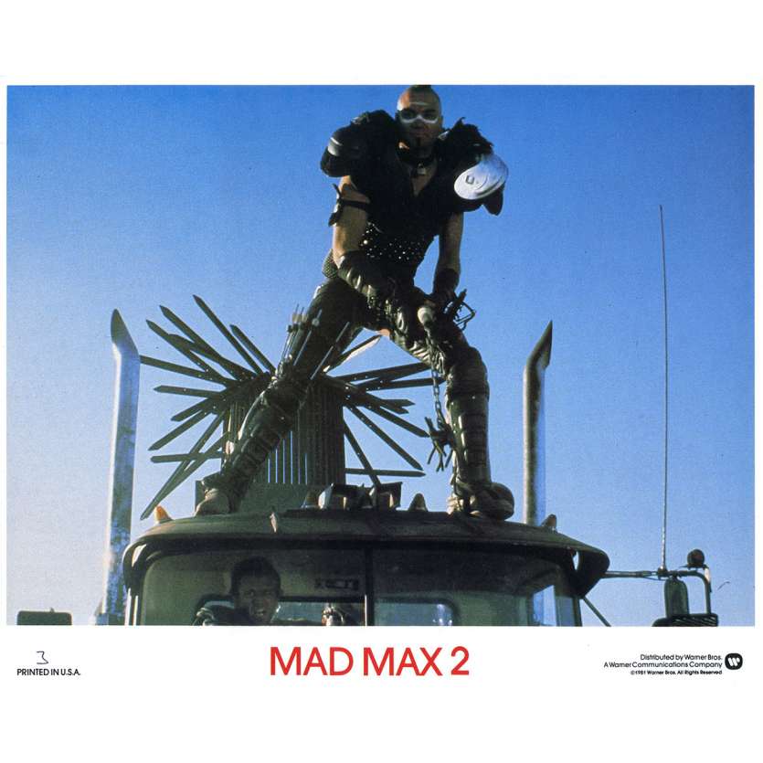 MAD MAX 2: THE ROAD WARRIOR Original Lobby Card N03 - 8x10 in. - 1982 - George Miller, Mel Gibson