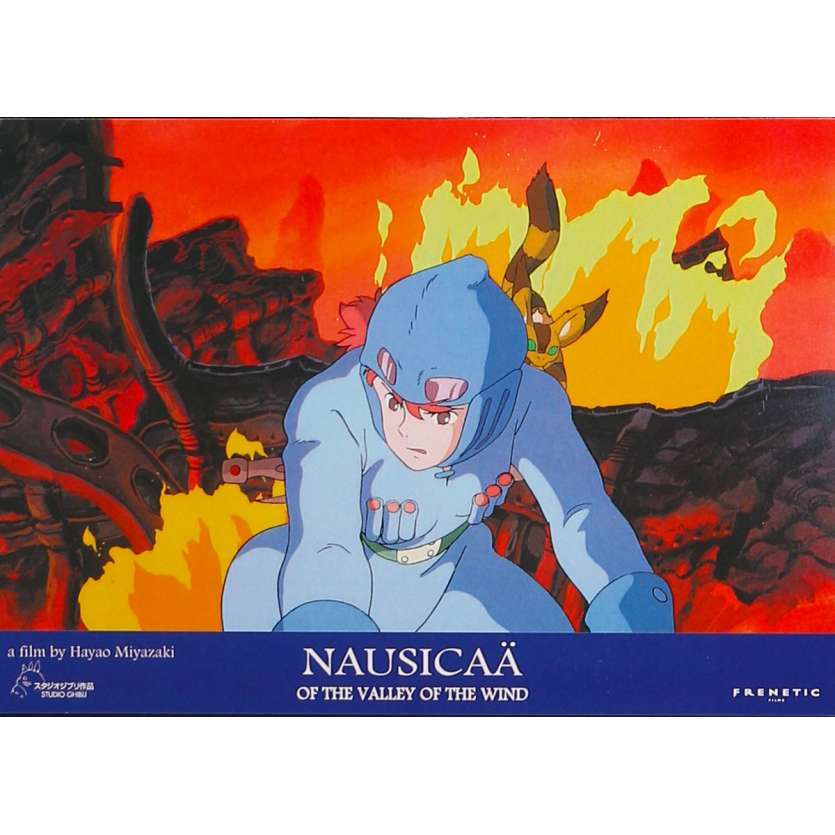 NAUSICAA Original Lobby Card N02 - 9x12 in. - 1984 - Hayao Miyazaki, Sumi Shimamoto