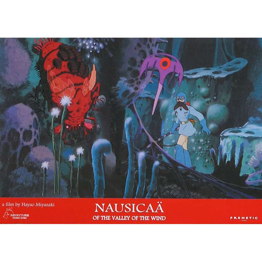 NAUSICAA Original Lobby Card N04 - 9x12 in. - 1984 - Hayao Miyazaki, Sumi Shimamoto