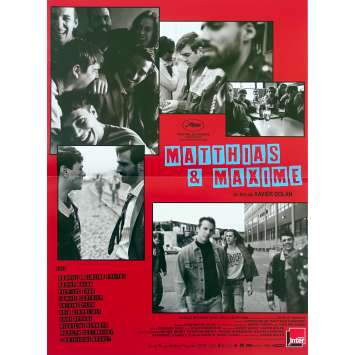 MATTHIAS ET MAXIME Original Movie Poster - 15x21 in. - 2019 - Xavier Dolan, Gabriel D'Almeida Freitas