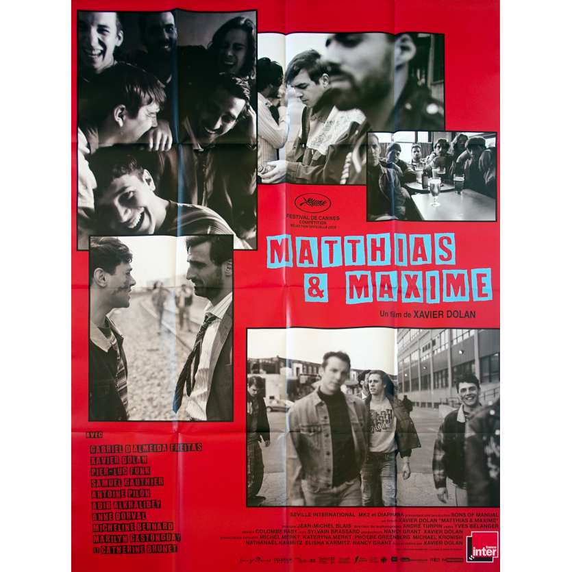 MATTHIAS ET MAXIME Affiche de film  - 120x160 cm. - 2019 - Gabriel D'Almeida Freitas, Xavier Dolan