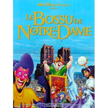 LE BOSSU DE NOTRE DAME Affiche de film 40x60 - 1996 - Walt Disney Classic