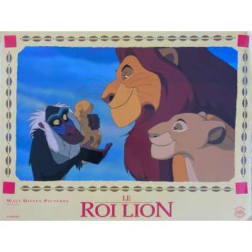 THE LION KING Original Lobby Card N02 - 12x15 in. - 1994 - Walt Disney, Matthew Broderick